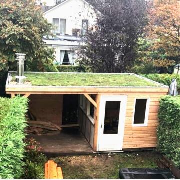Klusbedrijf Rotterdam, klussert010
Maatwerk schuur met groendak